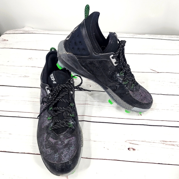 Mens Under Armour Bryce Harper 8 Low ST TPU Baseball Cleats Molded 10 - Picture 1 of 8